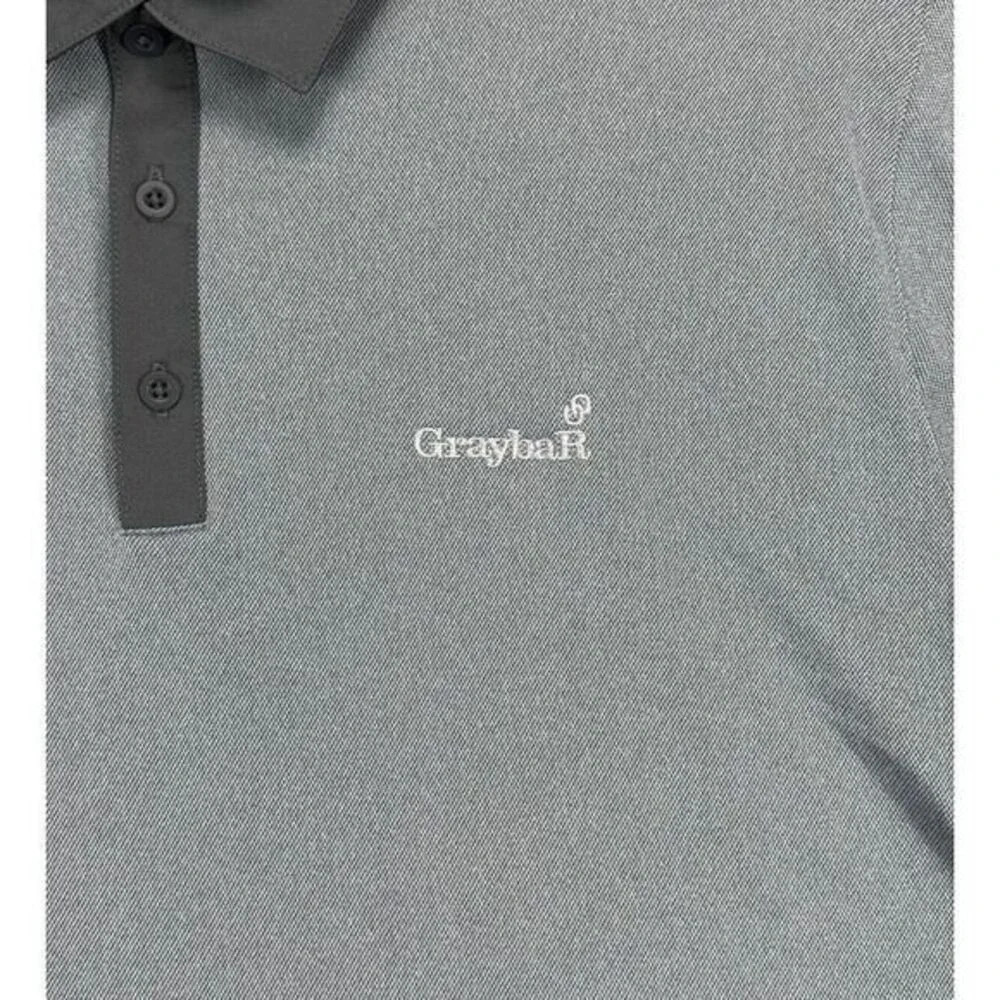 Nike Golf Polo Shirt Adult XL Gray Dri-Fit Golf Athletic Short Sleeve Rugby Mens